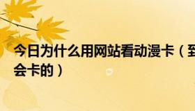 今日为什么用网站看动漫卡（到哪个动漫网站在线看动漫不会卡的）