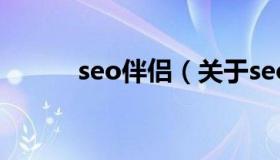 seo伴侣（关于seo伴侣的介绍）