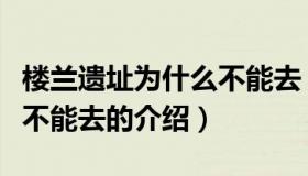 楼兰遗址为什么不能去（关于楼兰遗址为什么不能去的介绍）