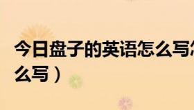 今日盘子的英语怎么写怎么写（盘子的英语怎么写）