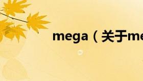 mega（关于mega的介绍）