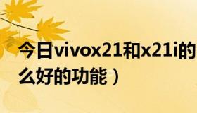 今日vivox21和x21i的区别（步步高X1 有什么好的功能）