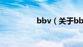 bbv（关于bbv的介绍）