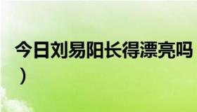 今日刘易阳长得漂亮吗（刘易阳是个好男人吗）