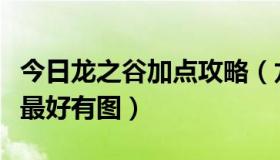 今日龙之谷加点攻略（龙之谷工程师如何加点最好有图）