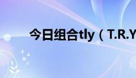 今日组合tly（T.R.Y.组合有两个吗）