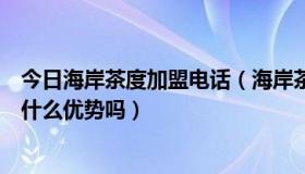 今日海岸茶度加盟电话（海岸茶度的口碑怎么样，这品牌有什么优势吗）