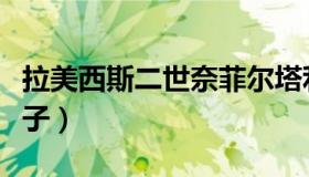 拉美西斯二世奈菲尔塔利（拉美西斯二世的妻子）