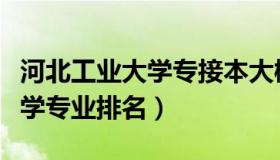 河北工业大学专接本大概多少分（河北工业大学专业排名）