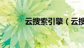 云搜索引擎（云搜索引擎入口）