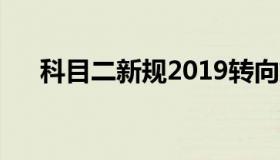 科目二新规2019转向灯（科目二新规）