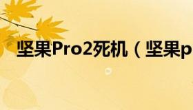 坚果Pro2死机（坚果pro2死机如何重启）