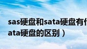 sas硬盘和sata硬盘有什么区别（sas硬盘和sata硬盘的区别）