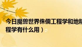 今日魔兽世界侏儒工程学和地精工程学的区别（魔兽地精工程学有什么用）