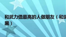 和武力值最高的人做朋友（和武力值最高的人做朋友阿黑黑黑）