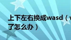 上下左右换成wasd（wasd和上下左右互换了怎么办）