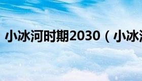 小冰河时期2030（小冰河时期2030年靠谱）