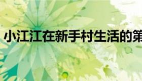 小江江在新手村生活的第一天（小江医考网）