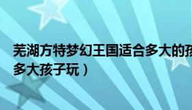 芜湖方特梦幻王国适合多大的孩子（芜湖方特梦幻王国适合多大孩子玩）