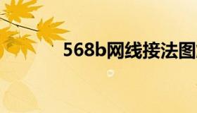 568b网线接法图解（568 tv）