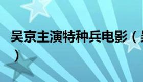 吴京主演特种兵电影（吴京主演特种兵电视剧）