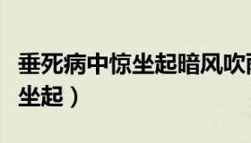 垂死病中惊坐起暗风吹雨入寒窗（垂死病中惊坐起）