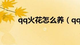 qq火花怎么养（qq火花怎么显示）