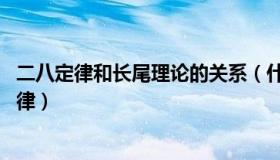 二八定律和长尾理论的关系（什么是长尾理论 什么是二八定律）