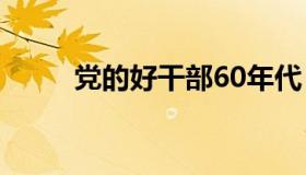 党的好干部60年代（党的好干部）