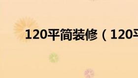 120平简装修（120平简装修多少钱）