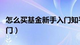 怎么买基金新手入门知乎（怎么买基金新手入门）