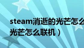 steam消逝的光芒怎么搜索（steam消逝的光芒怎么联机）