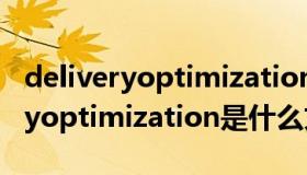 deliveryoptimization是什么文件（deliveryoptimization是什么文件夹）