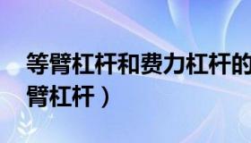 等臂杠杆和费力杠杆的区别（杠杆 哪些是等臂杠杆）