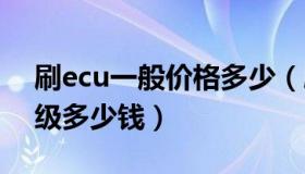 刷ecu一般价格多少（刷ECU多少钱 ECU升级多少钱）