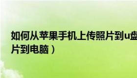 如何从苹果手机上传照片到u盘上（如何从苹果手机上传照片到电脑）