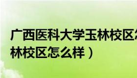 广西医科大学玉林校区怎样（广西医科大学玉林校区怎么样）