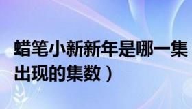 蜡笔小新新年是哪一集（蜡笔小新第五季新子出现的集数）