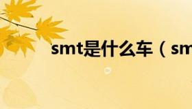 smt是什么车（smt是什么意思）