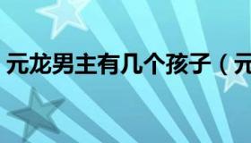 元龙男主有几个孩子（元龙男主有几个老婆）