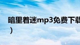 暗里着迷mp3免费下载无损（暗里着迷mp3）