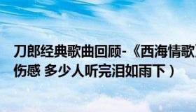 刀郎经典歌曲回顾-《西海情歌》（刀郎一首 西海情歌 醉人伤感 多少人听完泪如雨下）