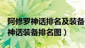 阿修罗神话排名及装备搭配最新（dnf阿修罗神话装备排名图）