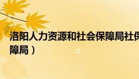 洛阳人力资源和社会保障局社保网（洛阳人力资源和社会保障局）