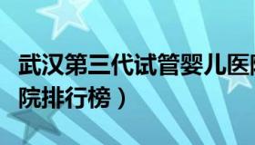 武汉第三代试管婴儿医院排行榜（试管婴儿医院排行榜）