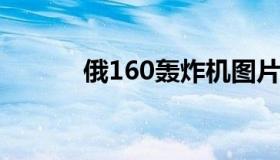 俄160轰炸机图片（e1级板材）