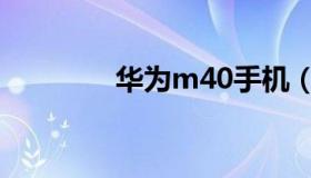 华为m40手机（华为m40）