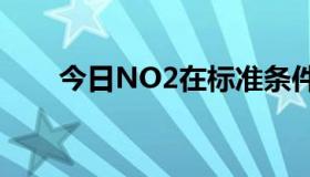 今日NO2在标准条件下是什么状态？