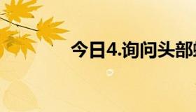 今日4.询问头部螺纹的螺距。