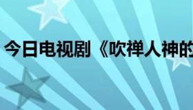 今日电视剧《吹禅人神的光明人生》有几集？